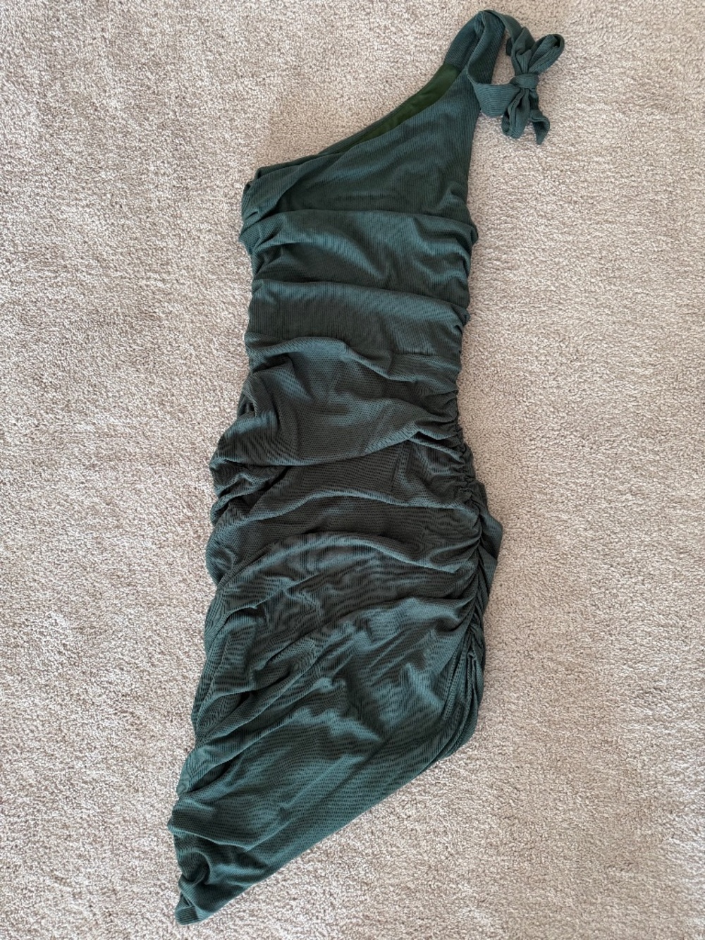 Majorelle Moss Green Dress